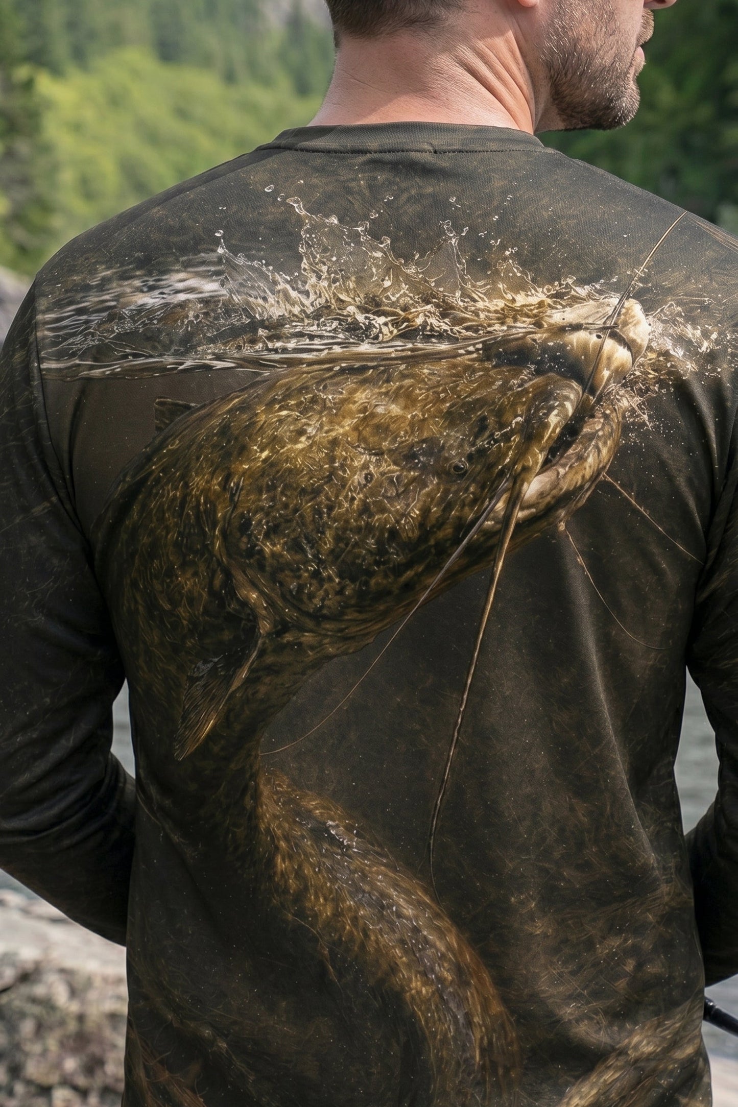 Performance Fishing Long Sleeve - Blackwater Current - RFC02