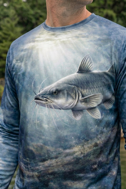 Performance Fishing Long Sleeve - Deep River Catfish - TBT45