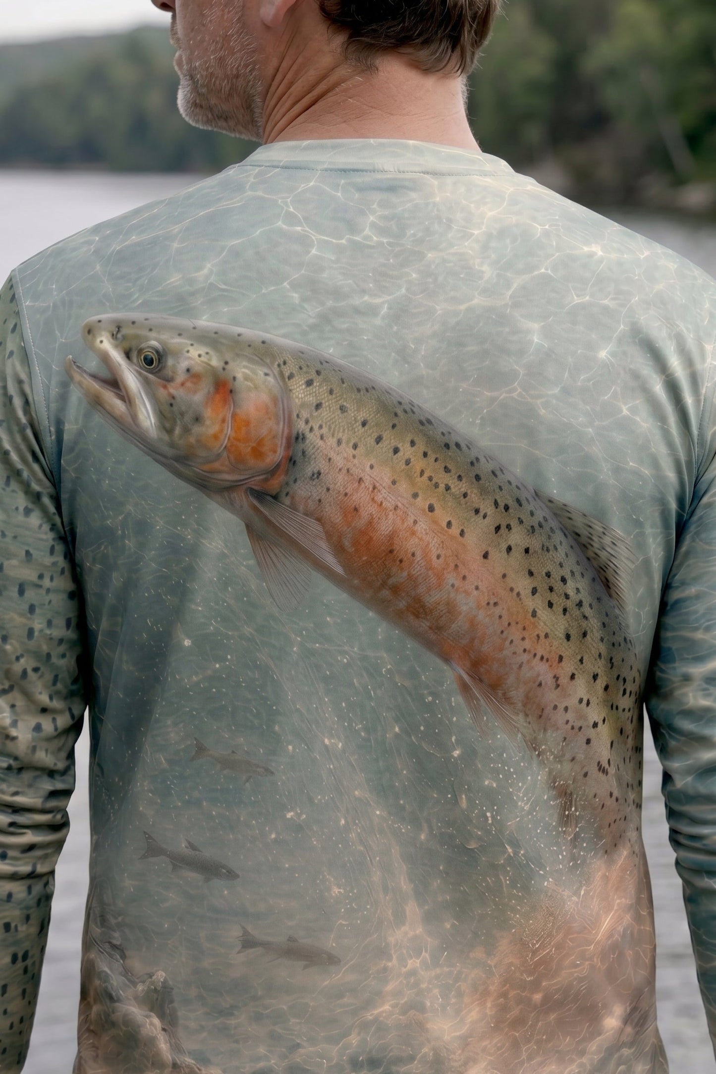 Performance Fishing Long Sleeve - Wild Lahontan Trout - AOF24