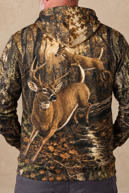 Performance Fleece-Lined Hoodie – Autumn Creek Whitetail Pursuit