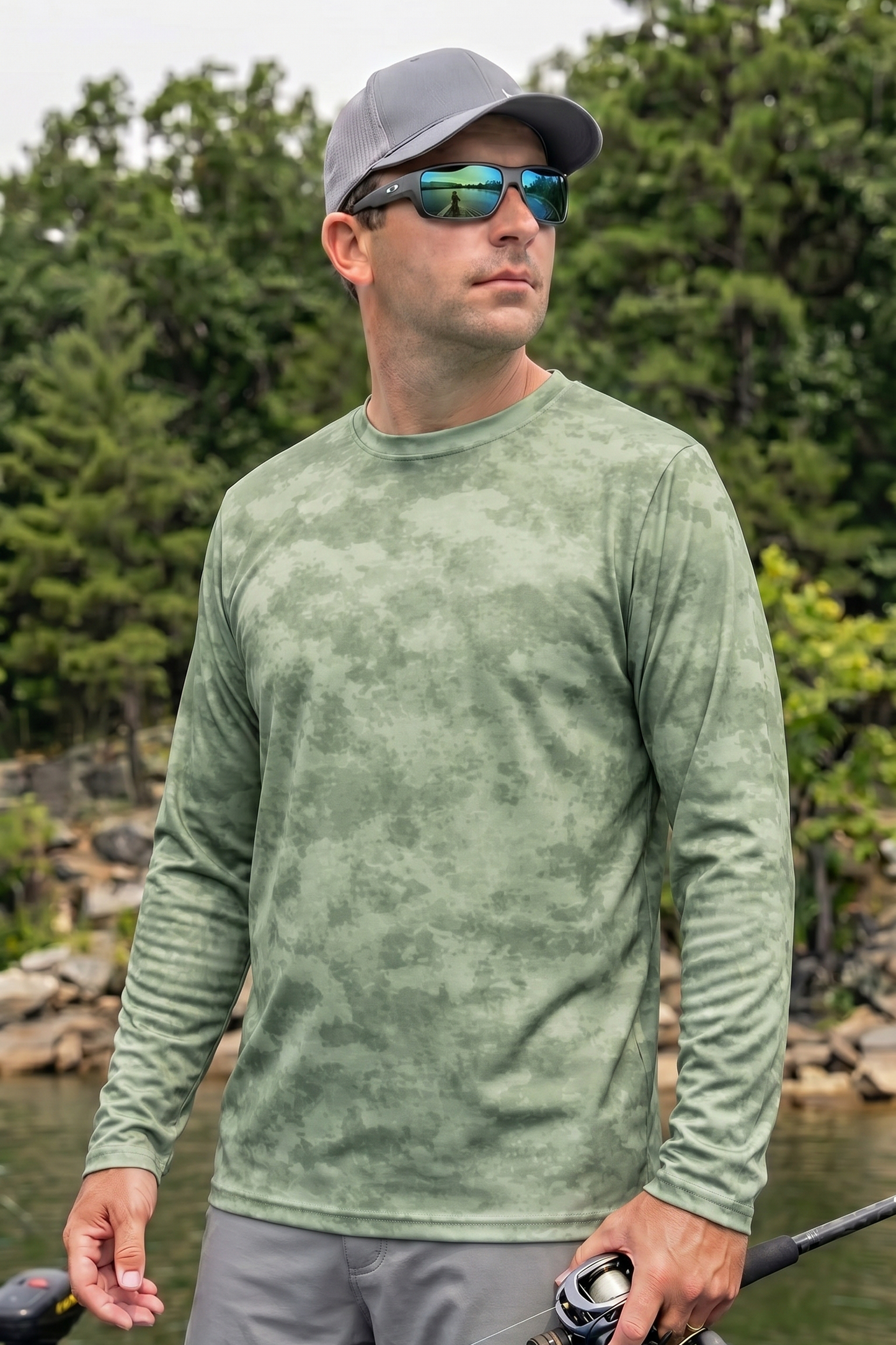 Performance Fishing Long Sleeve - Stillwater Crappie School - TBT53