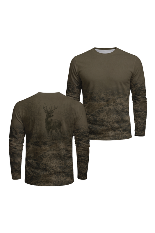 Performance Hunting Long Sleeve - Muddy Fog Buck - MF1M