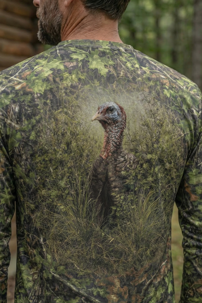 Performance Hunting Long Sleeve - Green Timber Tom - TBT09