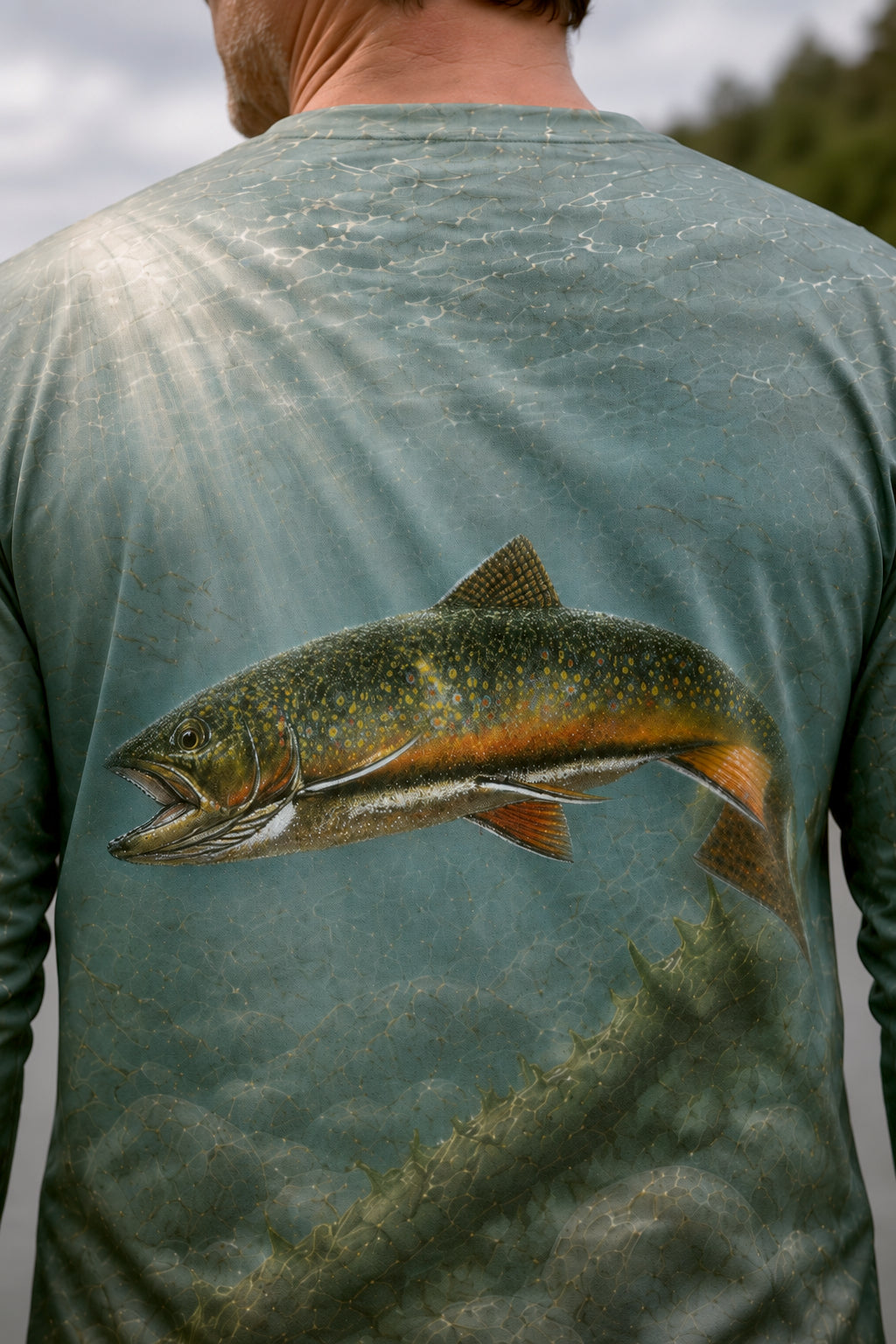 Performance Fishing Long Sleeve - Cold Creek Brook Trout - AOF68