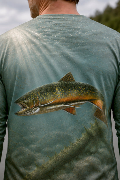 Performance Fishing Long Sleeve - Cold Creek Brook Trout - AOF68