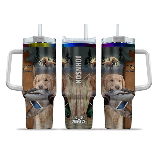 Personalized Duck Hunting Adventure Tumbler - The Deerly