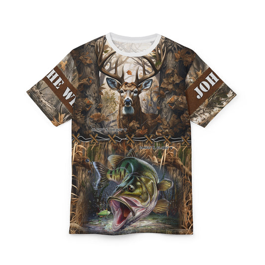 Wilderness Coordinates Personalized Unisex Cut & Sew Tee