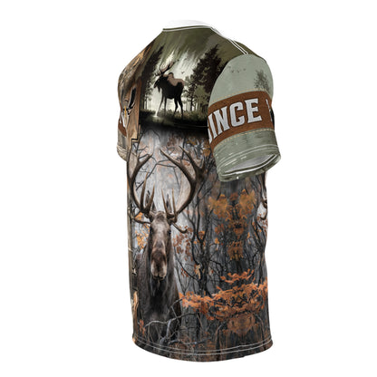 Moose Majesty Personalized Unisex Cut & Sew Tee