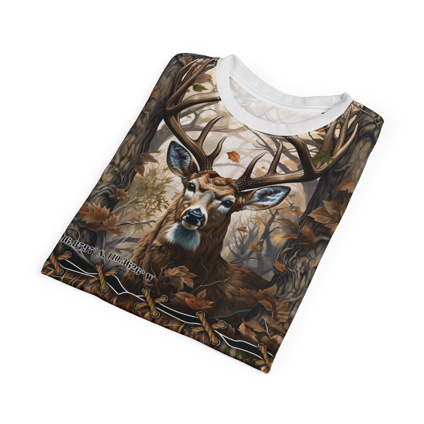 Wilderness Coordinates Personalized Unisex Cut & Sew Tee