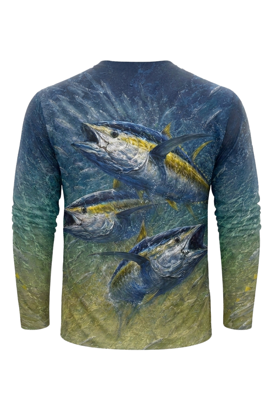 Performance Fishing Long Sleeve - Kelp Forest Yellowfin Tuna - TBT277