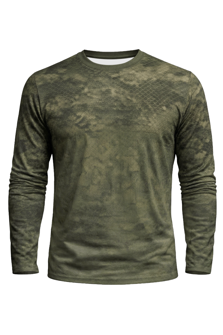 Performance Fishing Long Sleeve - Timber Bass Strike - TBT41