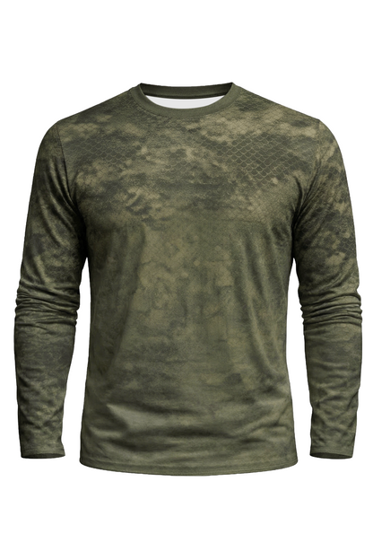 Performance Fishing Long Sleeve - Timber Bass Strike - TBT41