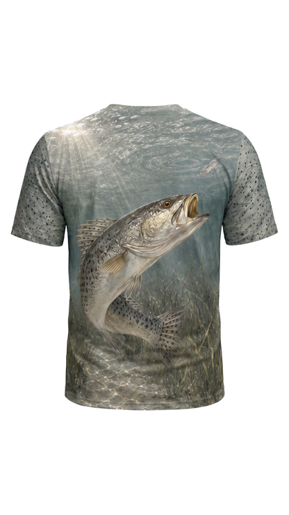 Pro Fishing Short Sleeve - Silverline Speckled Trout - AOS81