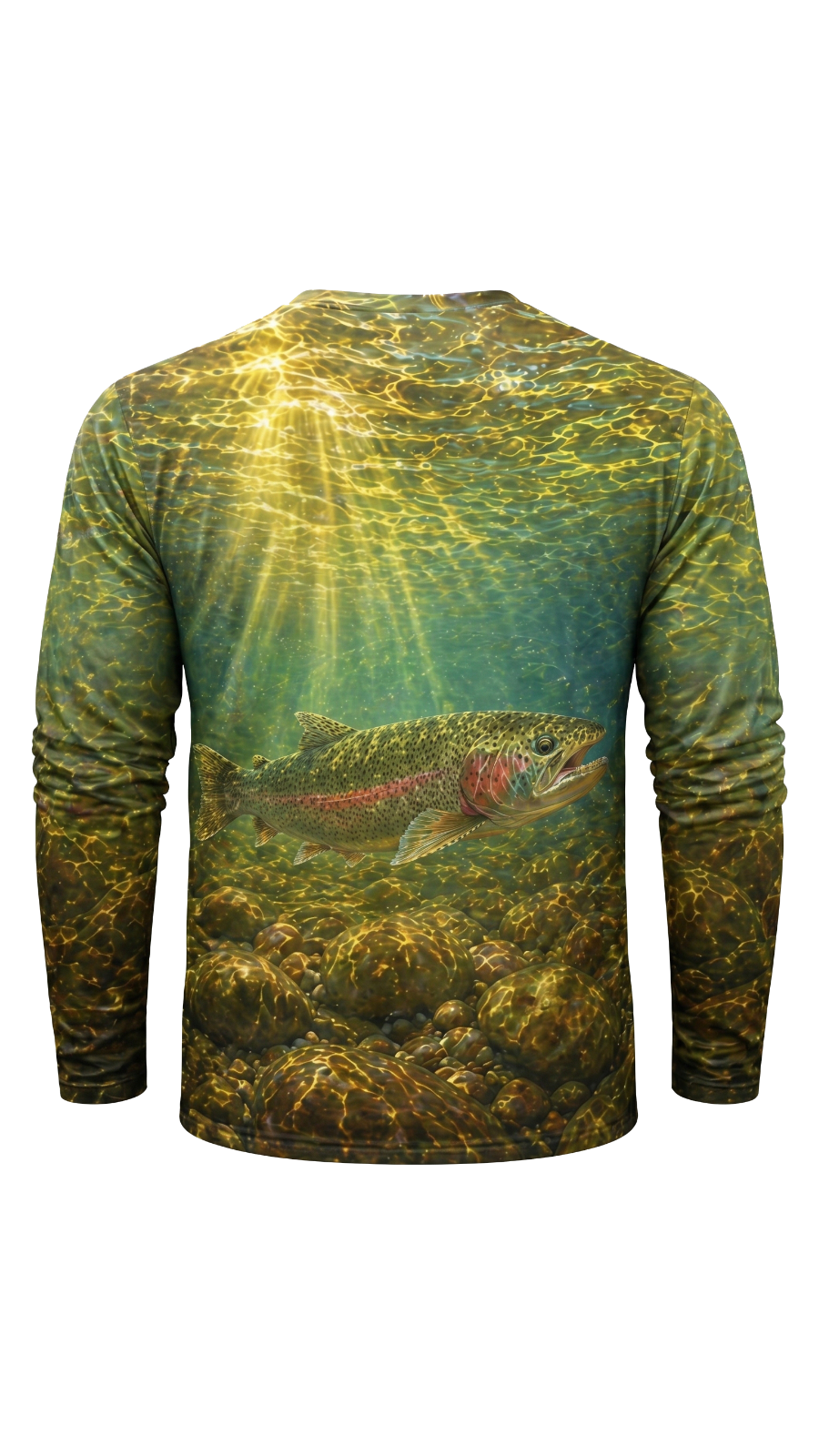 Performance Fishing Long Sleeve - Gravel Run Rainbow - TBT71