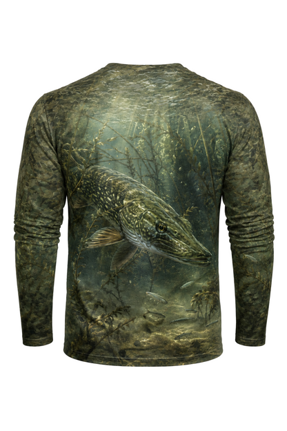 Performance Fishing Long Sleeve - Northern Pike V - AOF01