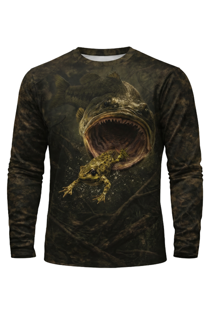 Performance Fishing Long Sleeve - Swamp Bass Predator - TBT56