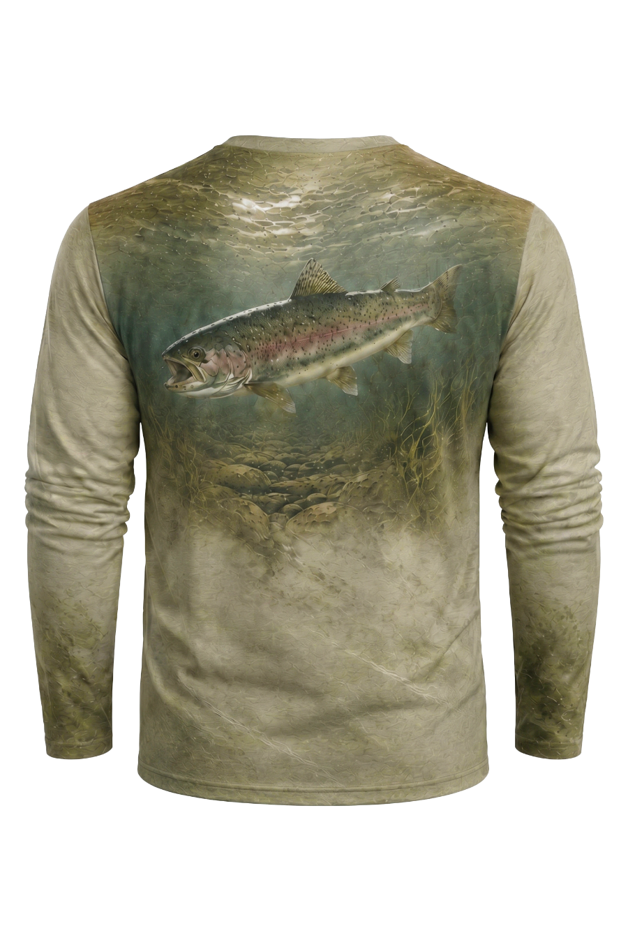 Performance Fishing Long Sleeve - Ghost Sand Rainbow - TBT118