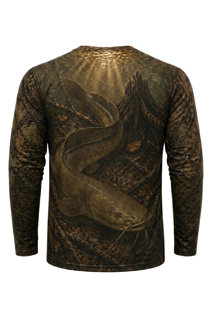 Performance Fishing Long Sleeve - Swamp Mud Catfish - TBT69