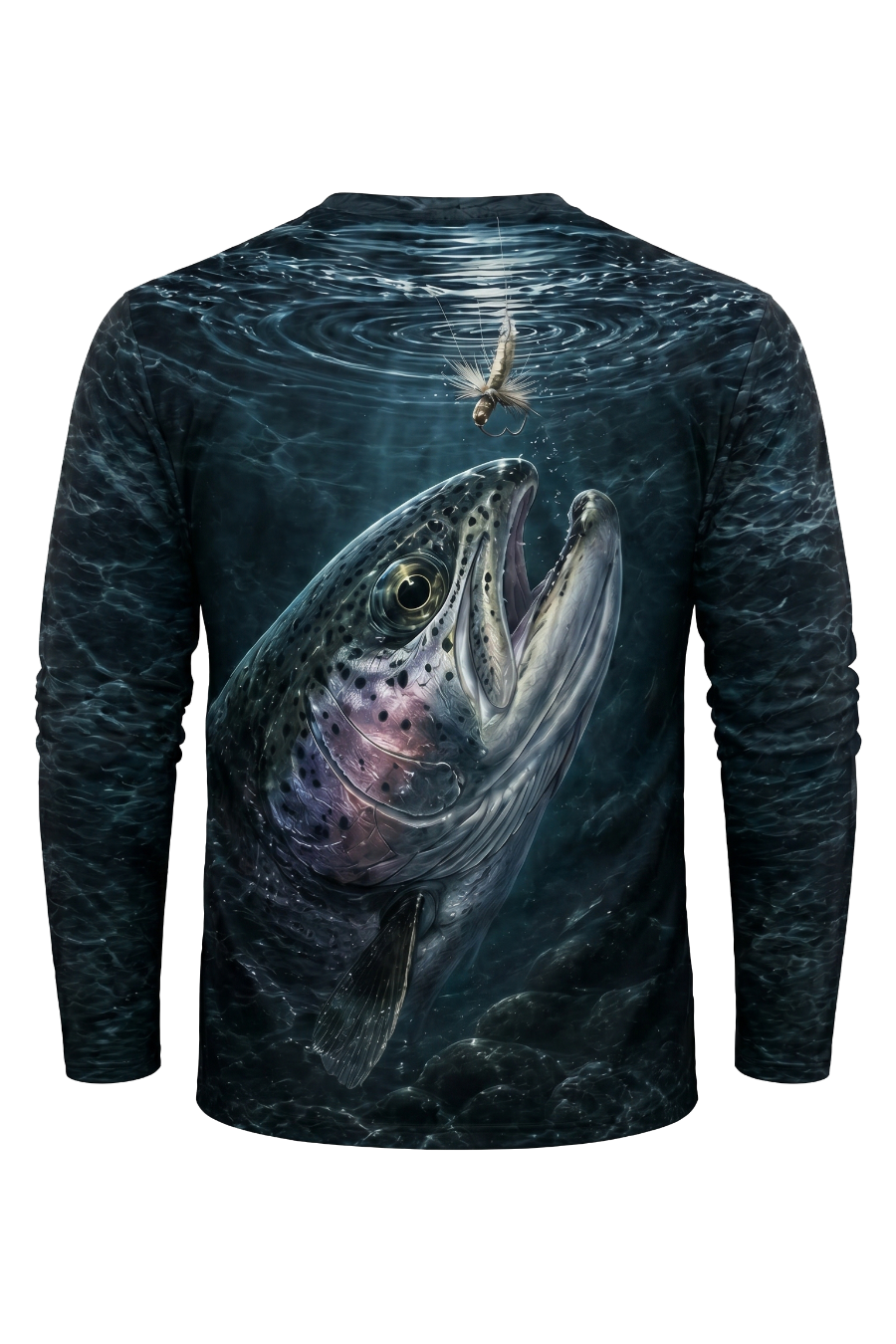 Performance Fishing Long Sleeve - River Trout Rise - TBT108