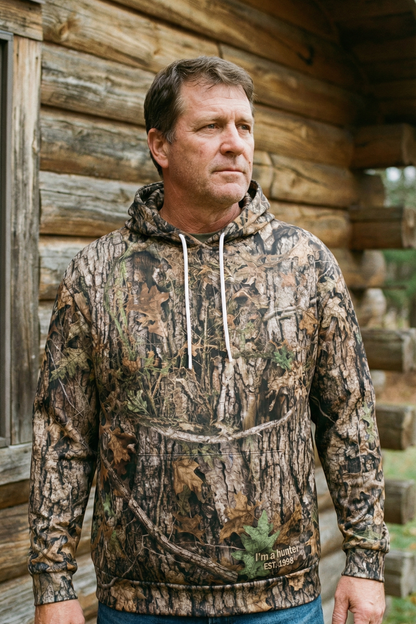 Performance Hunting Fleece-Lined Hoodie - Sorry I’m Late I Saw A Deer – SD7K