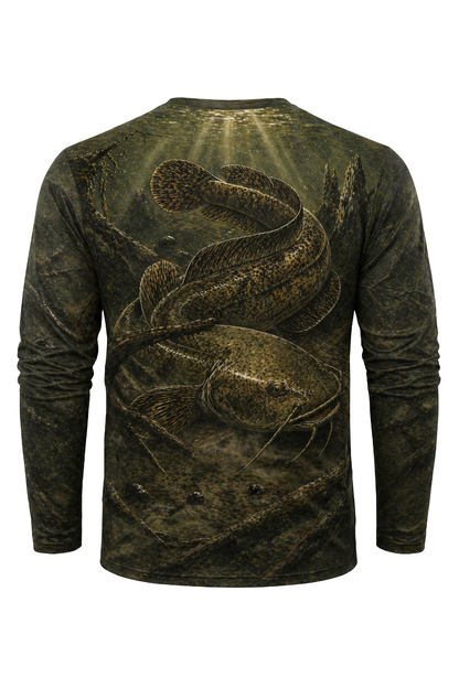 Performance Fishing Long Sleeve - Swamp Mud Catfish - TBT67