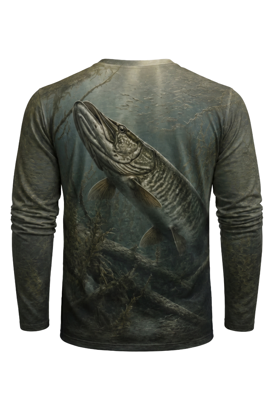 Performance Fishing Long Sleeve - Northern Muskellunge - AOF06
