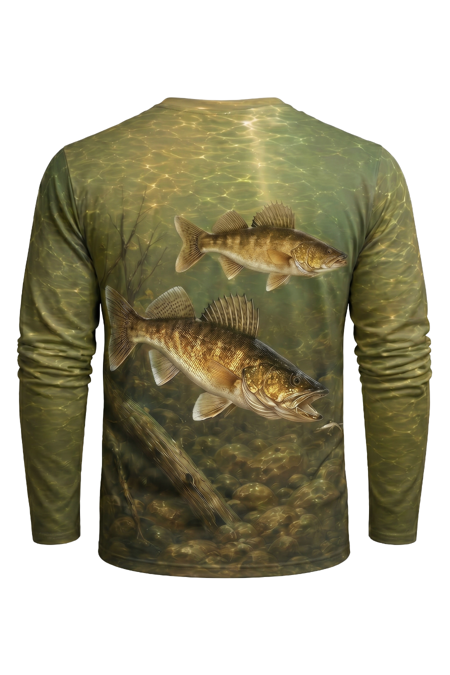 Performance Fishing Long Sleeve - Gravel Walleye Haul - TBT66