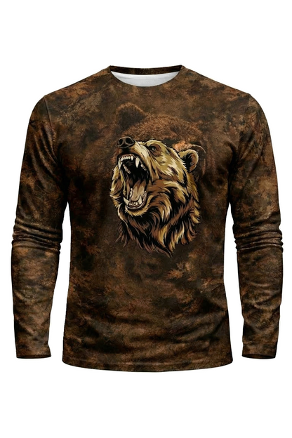 Performance Hunting Long Sleeve - Timber Grizzly Growl - TB1M