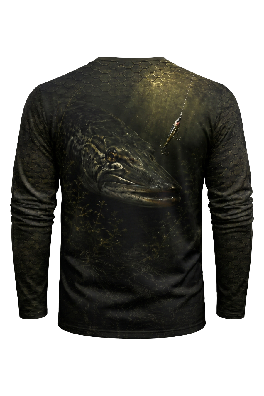 Performance Fishing Long Sleeve - Shadow Depth Musky - TBT114