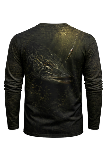 Performance Fishing Long Sleeve - Shadow Depth Musky - TBT114
