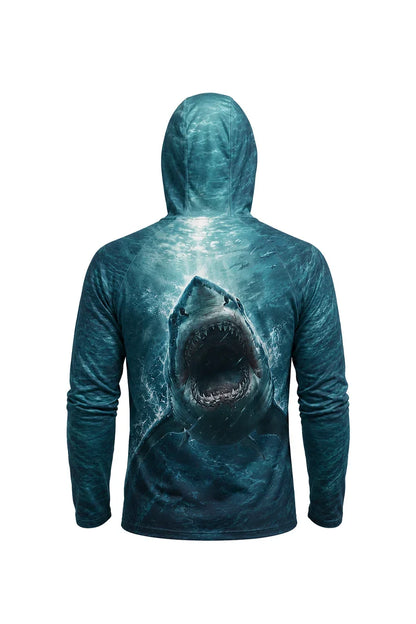 AirLite Outdoor Sun Hoodie - Great White Drift - MHL61