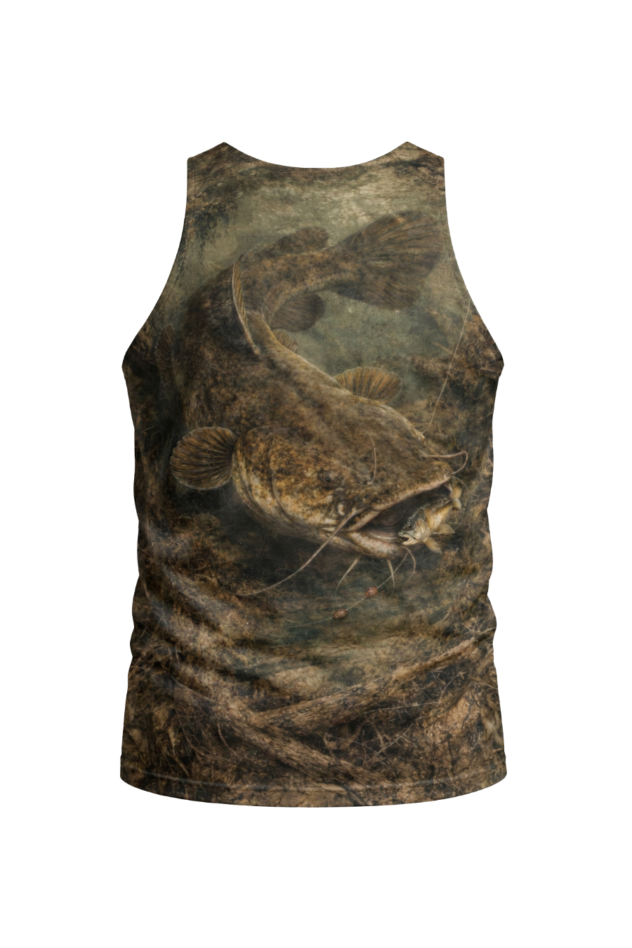 Pro Fishing Tank Top - River Bottom Catfish -  TBT68