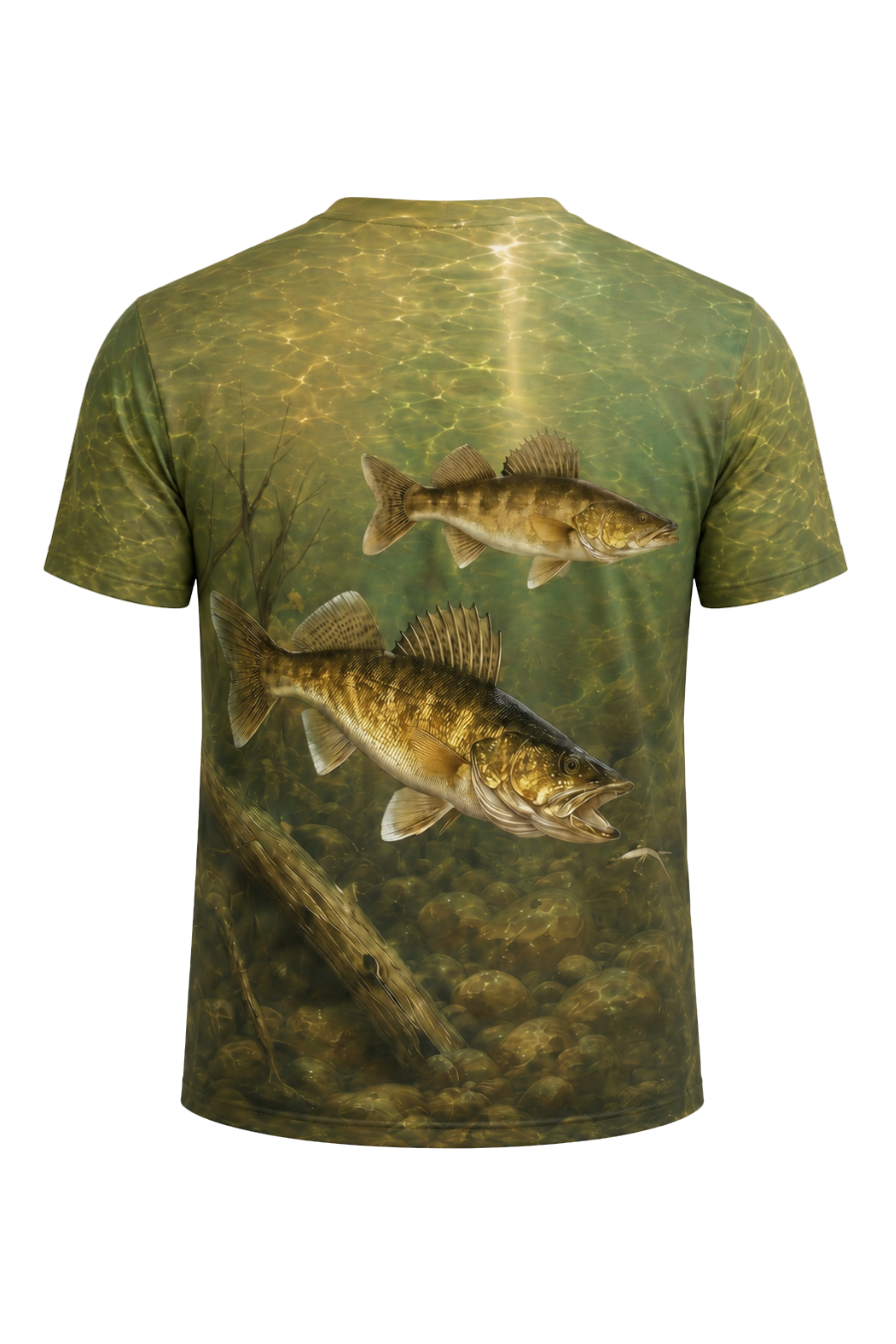 Pro Fishing Short Sleeve - Gravel Walleye Haul - AOF17