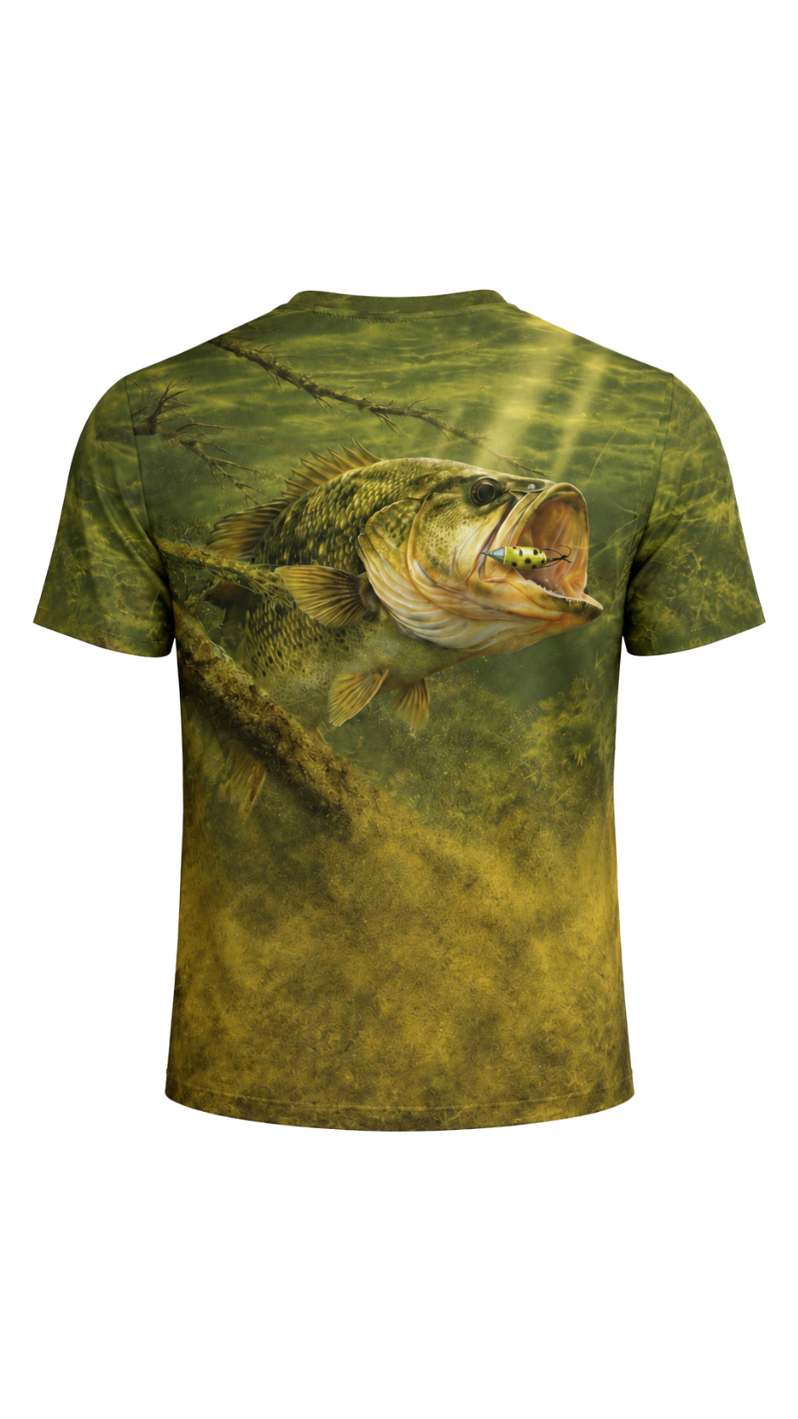Pro Fishing Short Sleeve - Clay Bottom Bass - AOF16