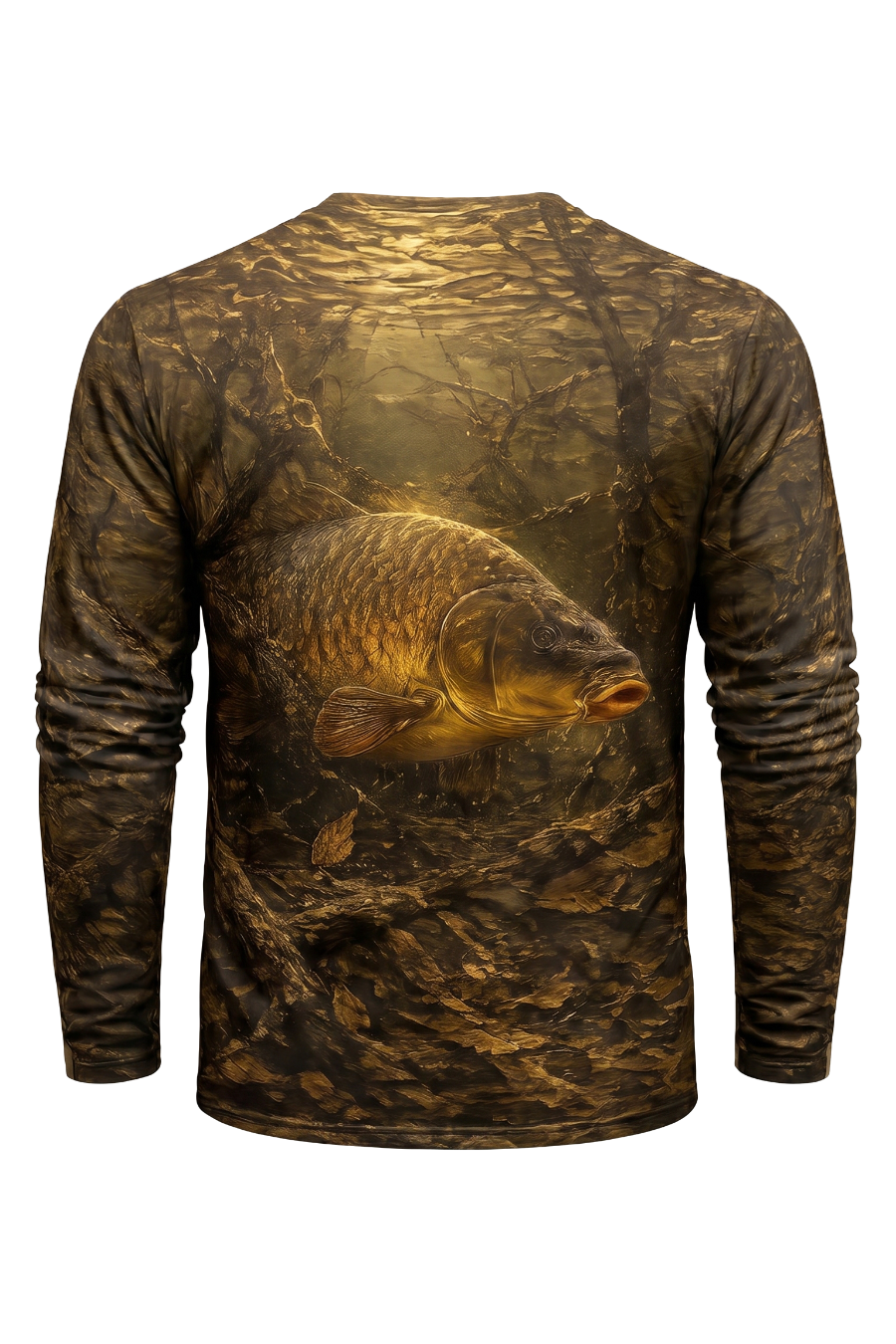 Performance Fishing Long Sleeve - Swamp Mud Carp - TBT87