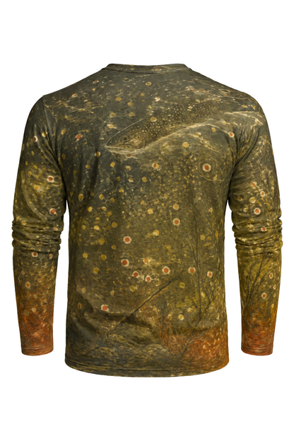 Performance Fishing Long Sleeve - River Brookie Skin - TBT84