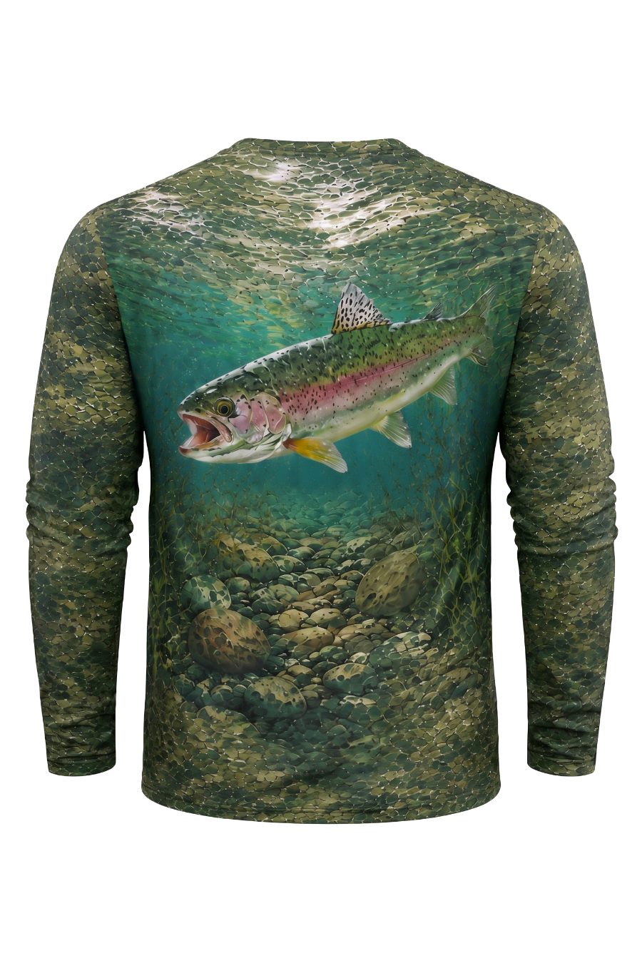 Performance Fishing Long Sleeve - Sunlit Creek Rainbow - TBT80