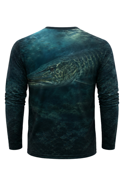 Performance Fishing Long Sleeve - Abyssal Musky Lurker - TBT113