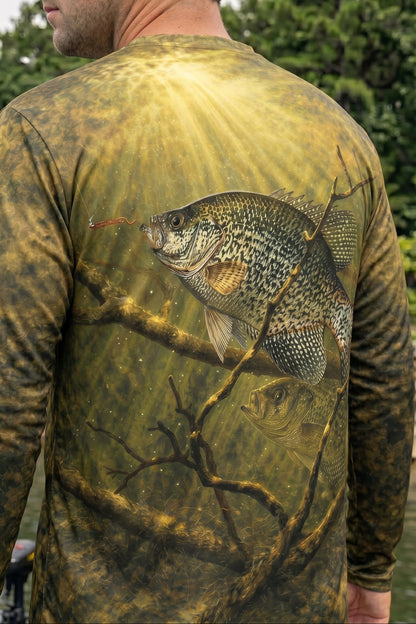 Performance Fishing Long Sleeve - Sunlit Timber Crappie - TBT52
