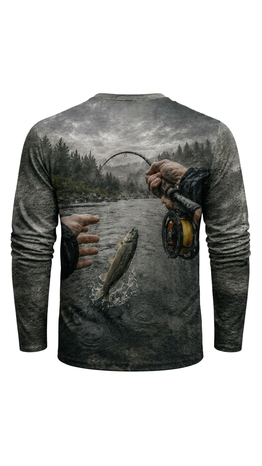 Performance Fishing Long Sleeve - Brook Trout Current Camo - RT17