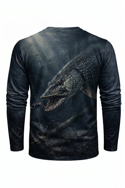 Performance Fishing Long Sleeve - Deep Strike Pike - AOF03