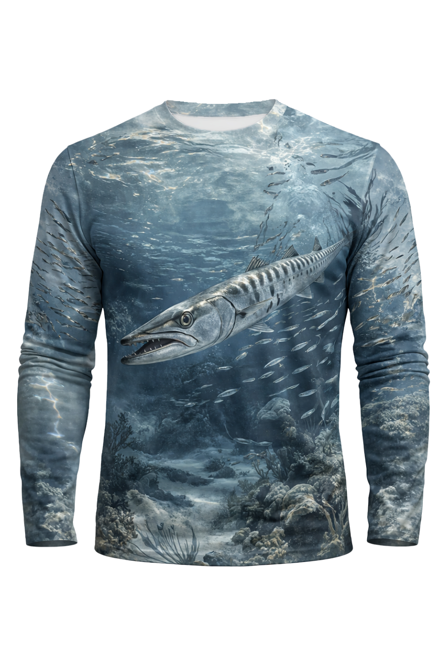 Performance Fishing Long Sleeve - Barracuda Shadow Strike - AOF02