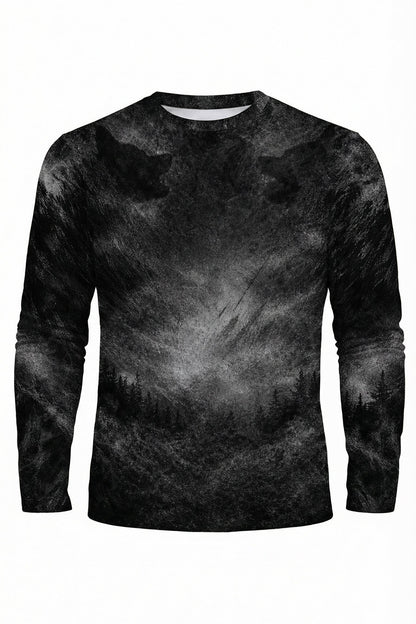 Performance Hunting Long Sleeve - Forest Wolf Moon - FD1F