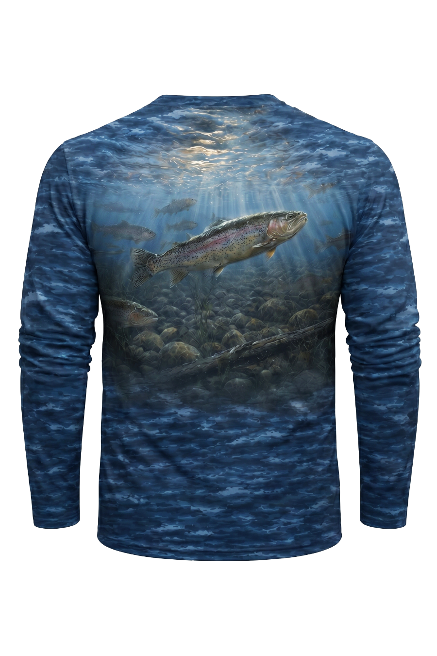 Performance Fishing Long Sleeve - Dusk River Rainbow - TBT81