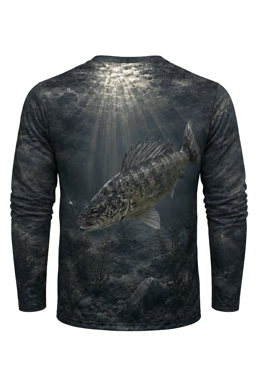 Performance Fishing Long Sleeve - Ghostly Deep Walleye - TBT120