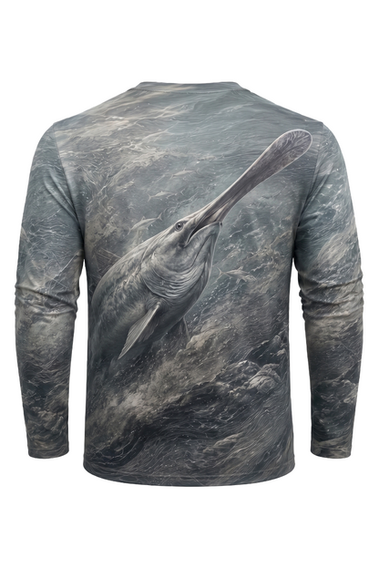 Performance Fishing Long Sleeve - Silver Current Relic - AOF25
