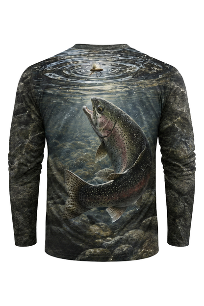 Performance Fishing Long Sleeve - River Trout Strike - TBT110