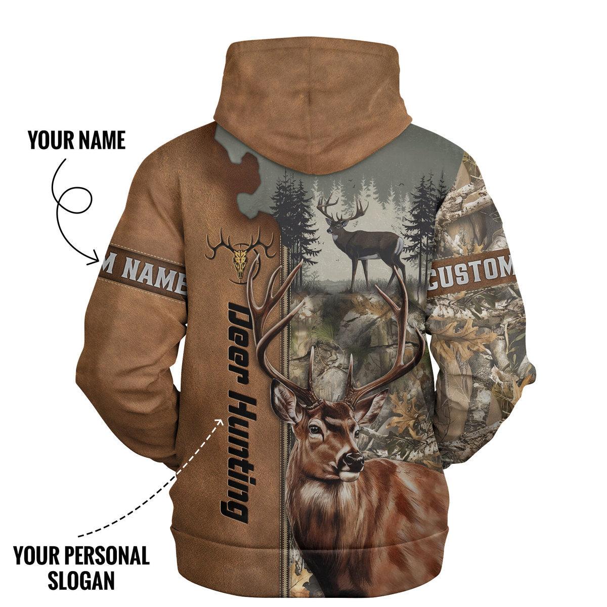 Deer Hunt Master Hoodie Personalized - The Deerly