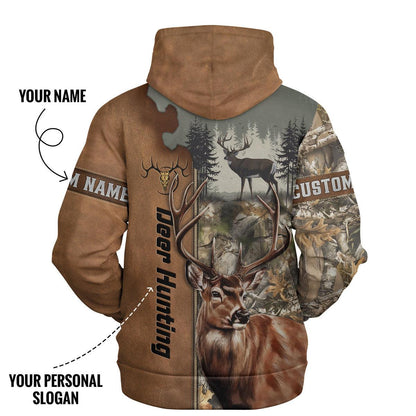 Deer Hunt Master Hoodie Personalized - The Deerly