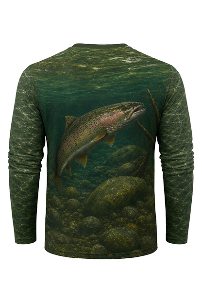 Performance Fishing Long Sleeve - River Rock Rainbow - TBT78
